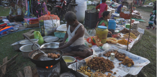 border village market sweet vendor